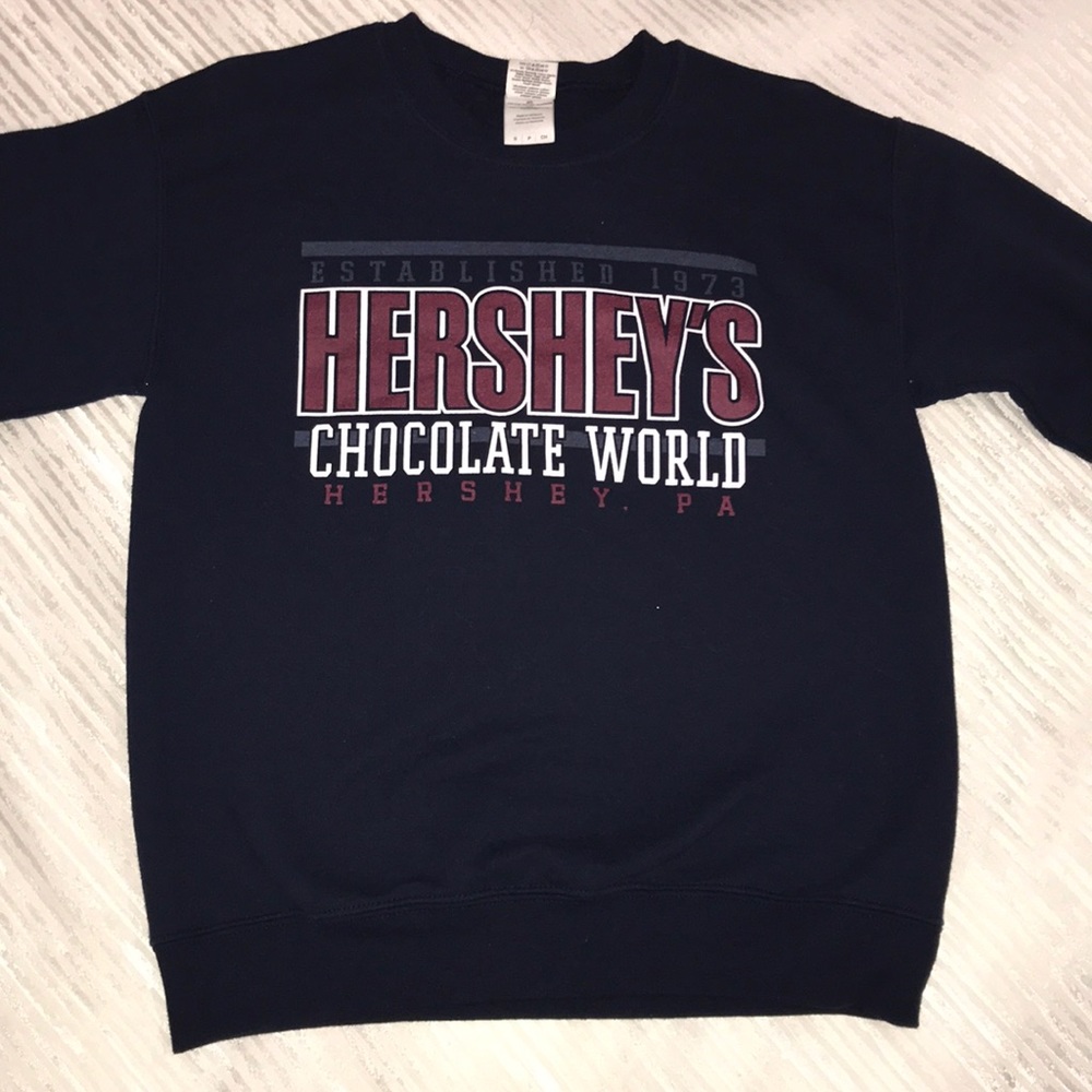 Hershey’s chocolate logo sweatshirt
